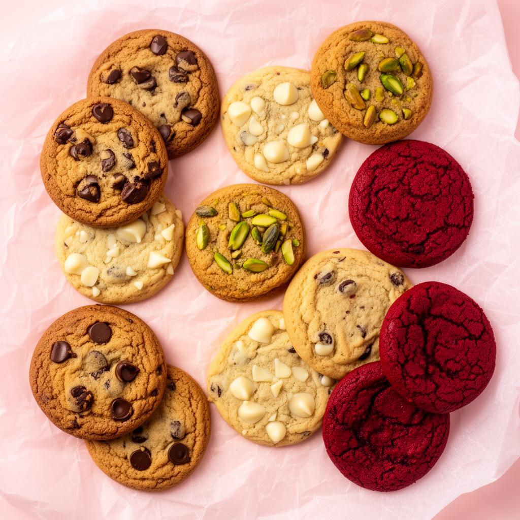 An assortment of BRWNBUTTER cookies